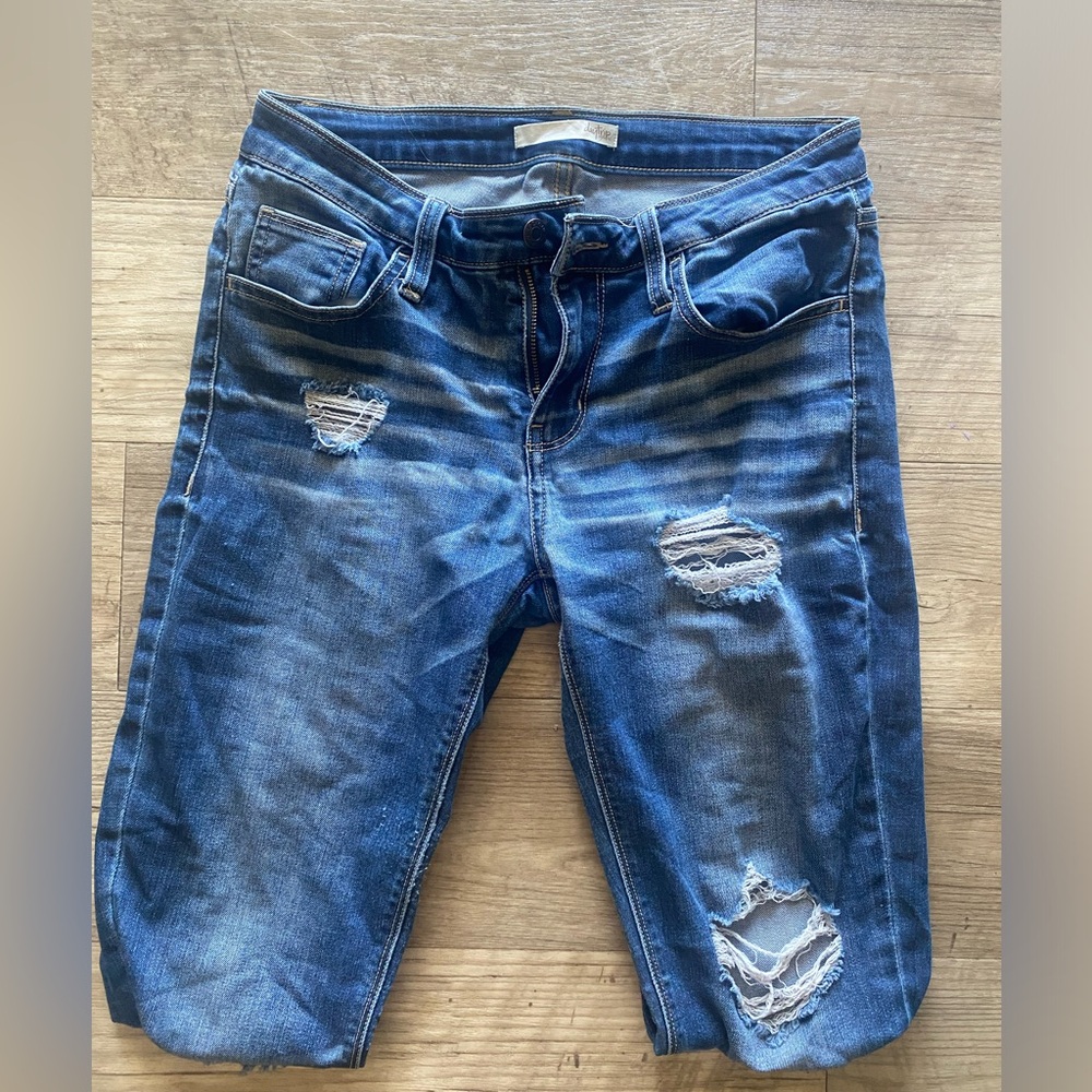 DayTrip Virgo Skinny Ripped Jeans 27R